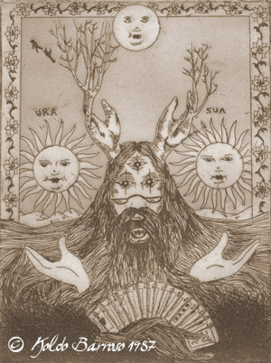 Engraving by Koldo Barroso