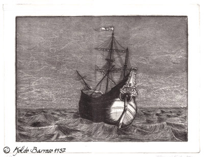 Engraving by Koldo Barroso