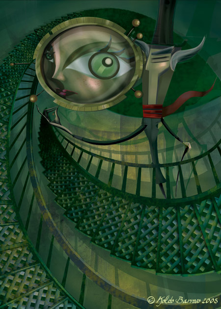 The Mesmerizer, illustration by Koldo Barroso
